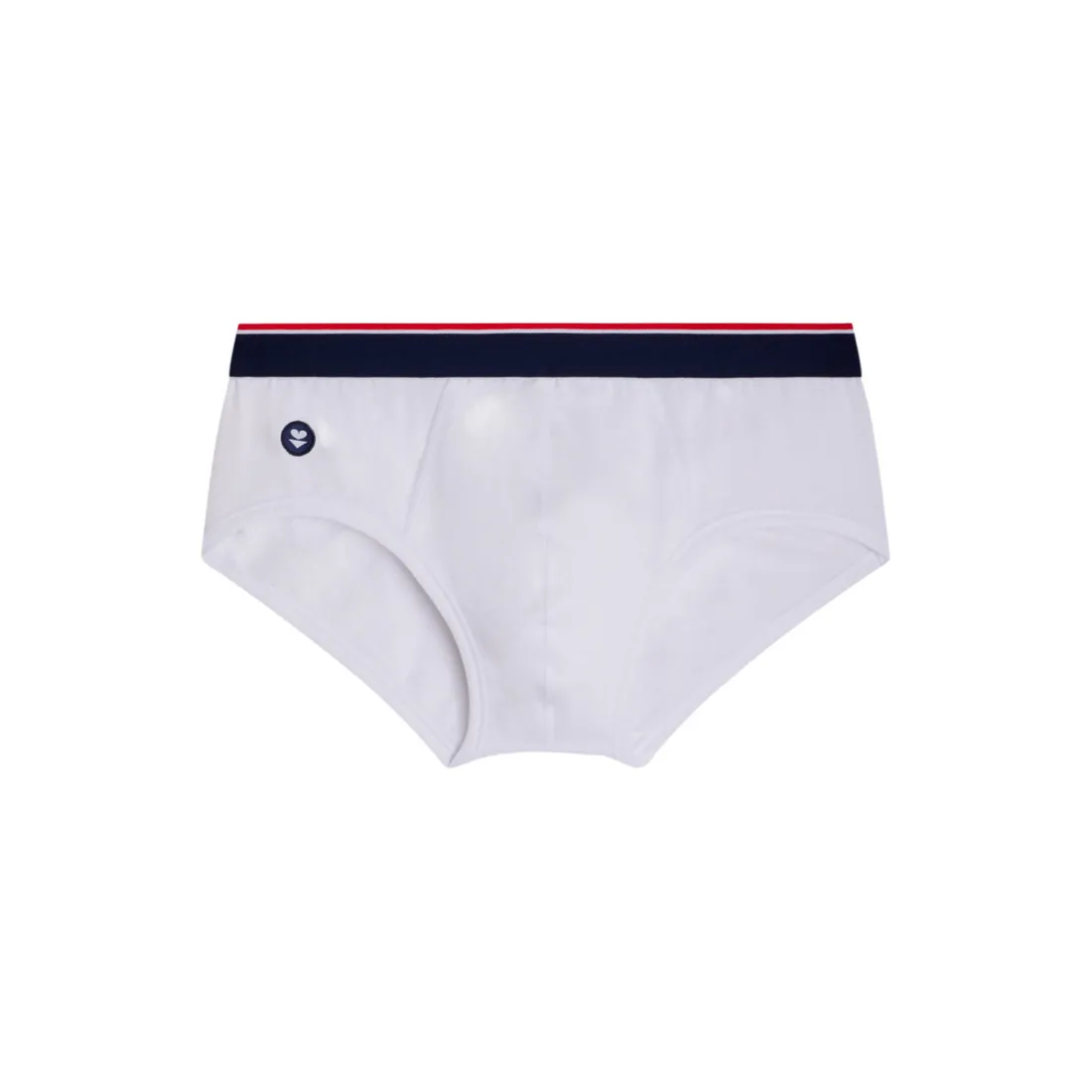 Slip blanc en coton