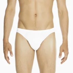 Slip blanc en coton de la ligne PREMIUM COTTON