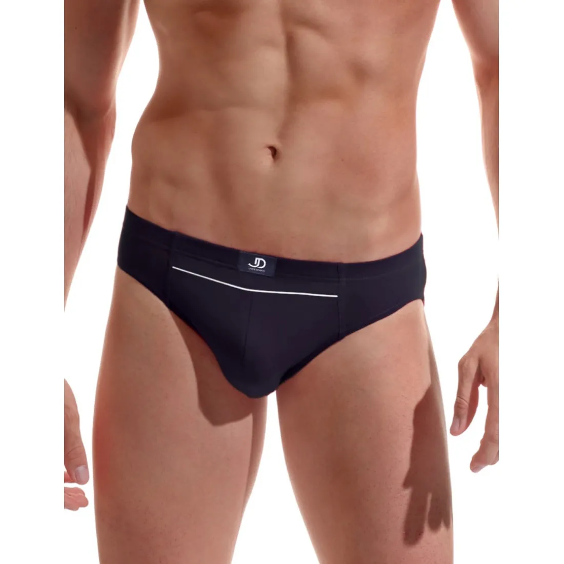 Slip bleu en coton