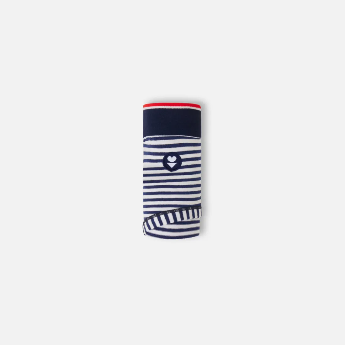 Slip bleu marine en coton