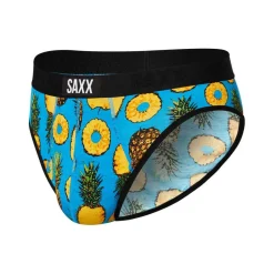 Slip Bleu Saxx Underwear CO en viscose