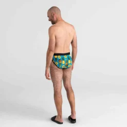 Slip Bleu Saxx Underwear CO en viscose