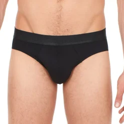 Slip CLASSIC noir en coton
