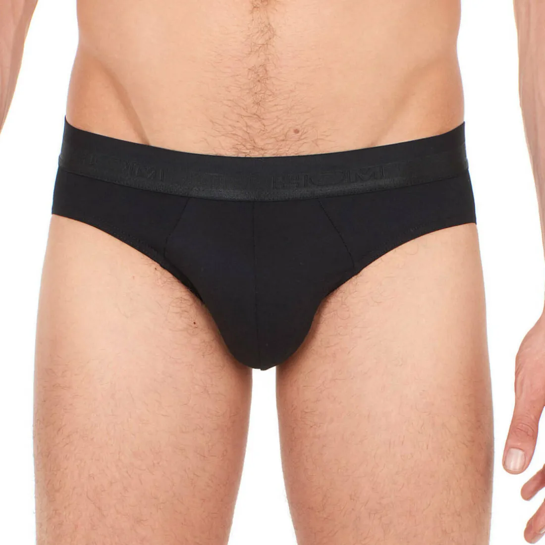 Slip CLASSIC noir en coton