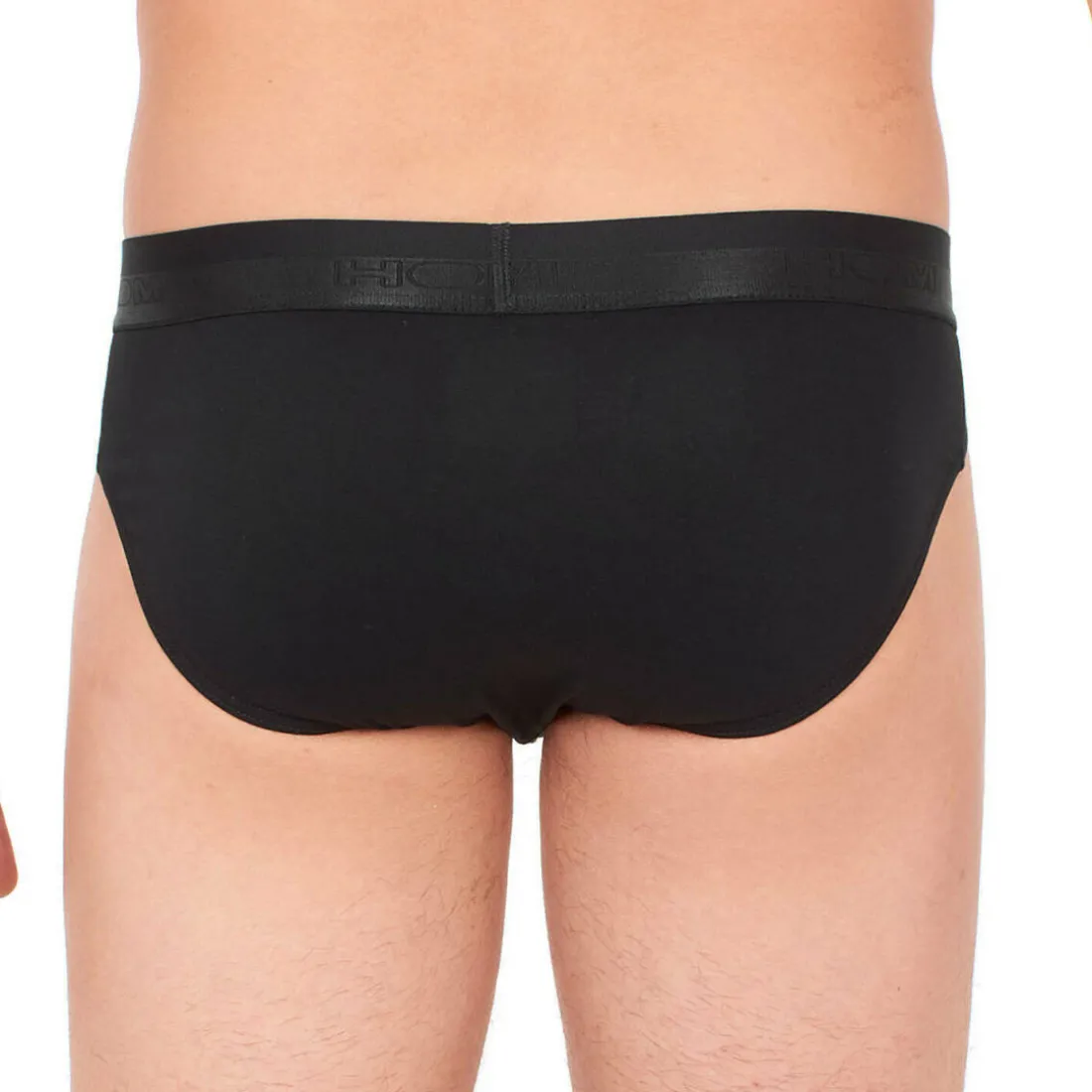 Slip CLASSIC noir en coton