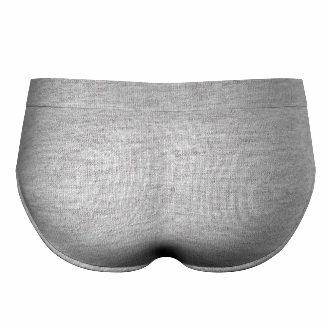 Slip Fusion gris en coton pour homme