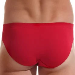 Slip rouge en coton