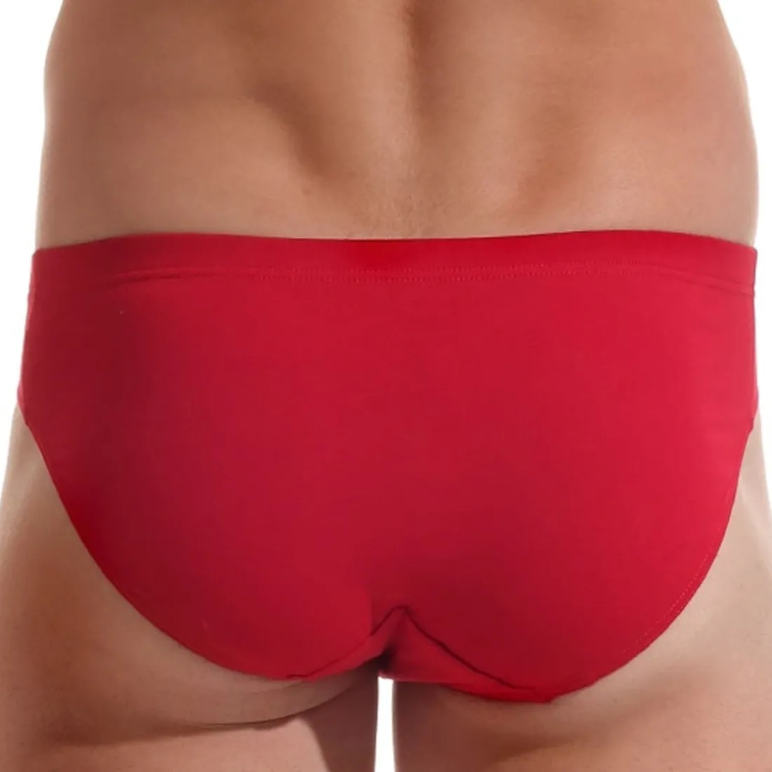 Slip rouge en coton