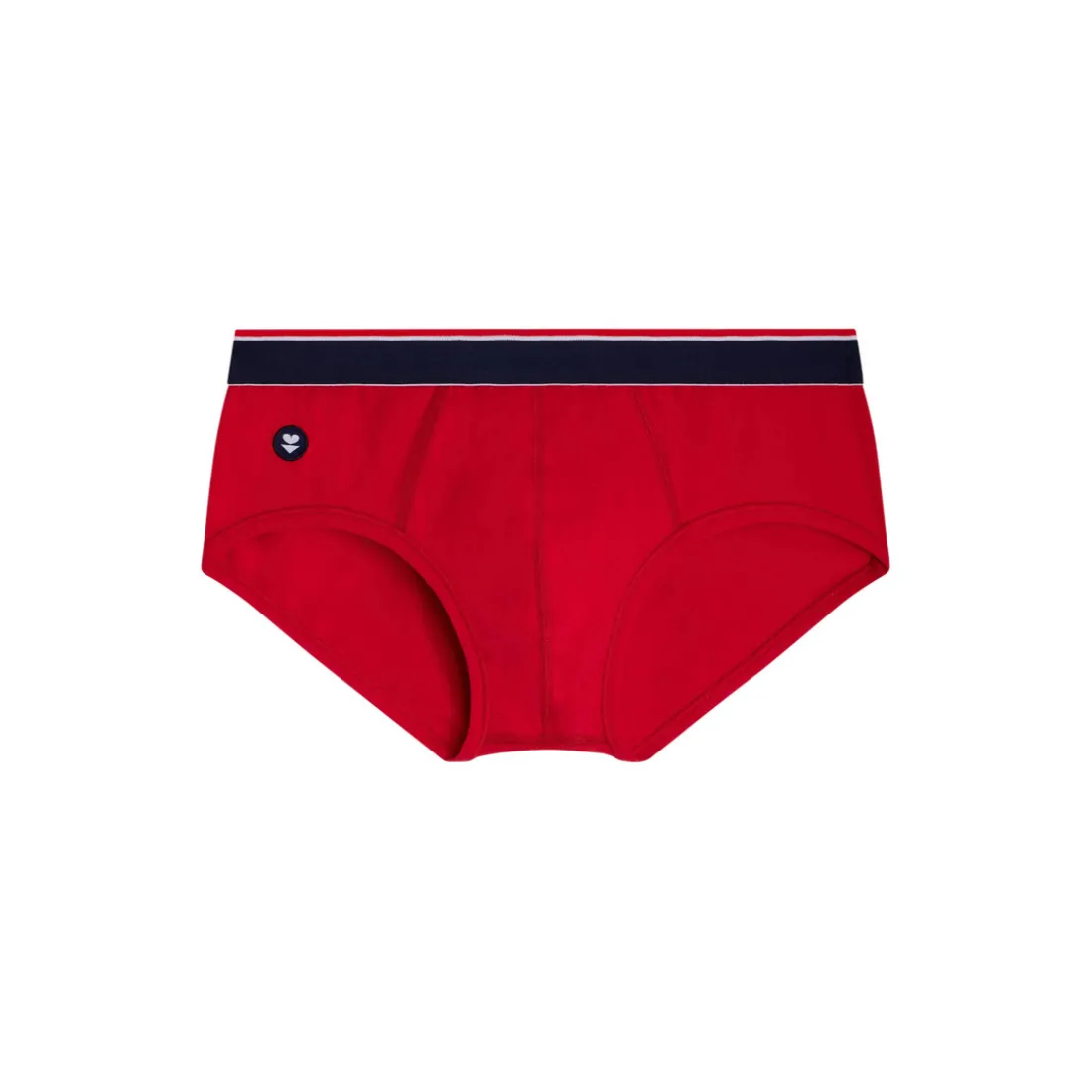 Slip rouge en coton