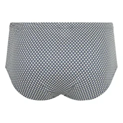 Slip taille haute fermé homme Motifs Eminence beige en coton
