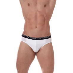 Slips blancs en coton