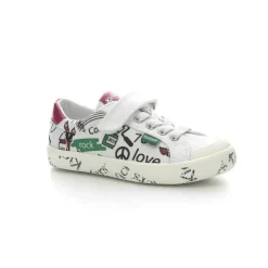 Sneakers Bas Garcon GODY blanc