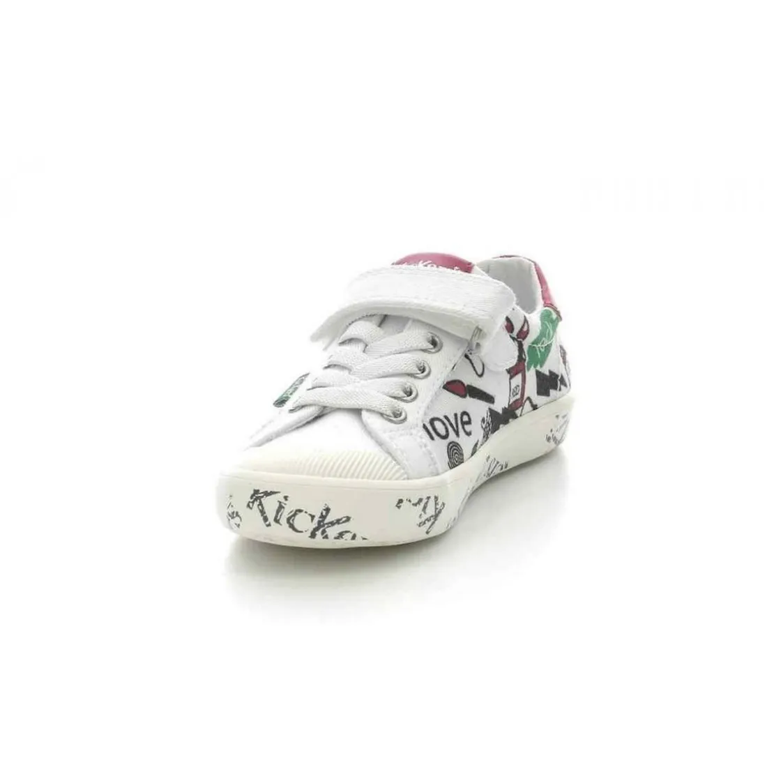 Sneakers Bas Garcon GODY blanc