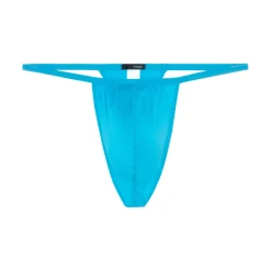 String bleu de la collection PLUME G-String