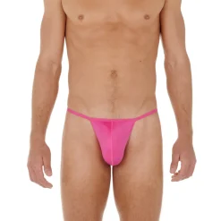 String rose de la collection PLUME G-String