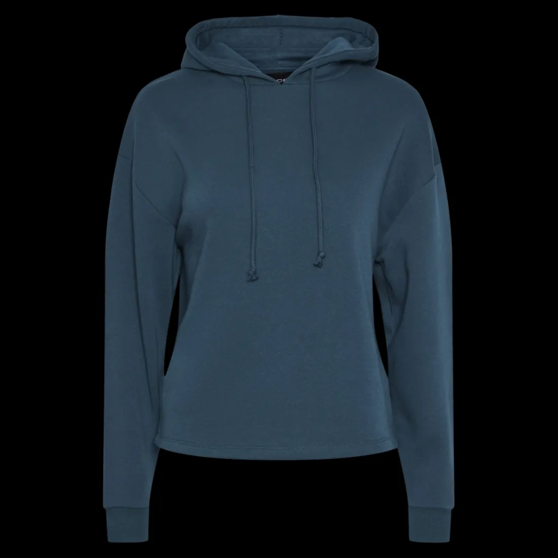 Sweat à capuche bleu en coton Skye