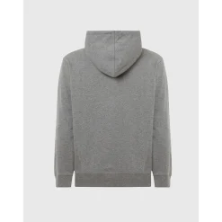 Sweat à capuche zippé - Gris en coton