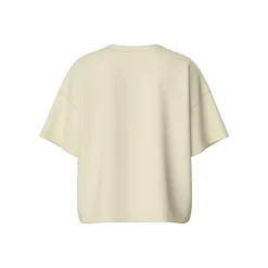 Sweat manches courtes loose fit Chilli gris en coton Gail