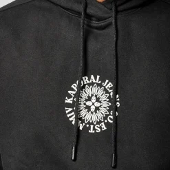 Sweat Non Zippe en coton TAZIK Black noir
