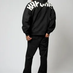 Sweat Non Zippe en coton TAZIK Black noir