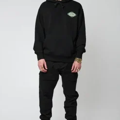 Sweat Non Zippe en coton TOUTI Black noir