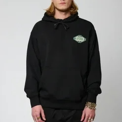 Sweat Non Zippe en coton TOUTI Black noir