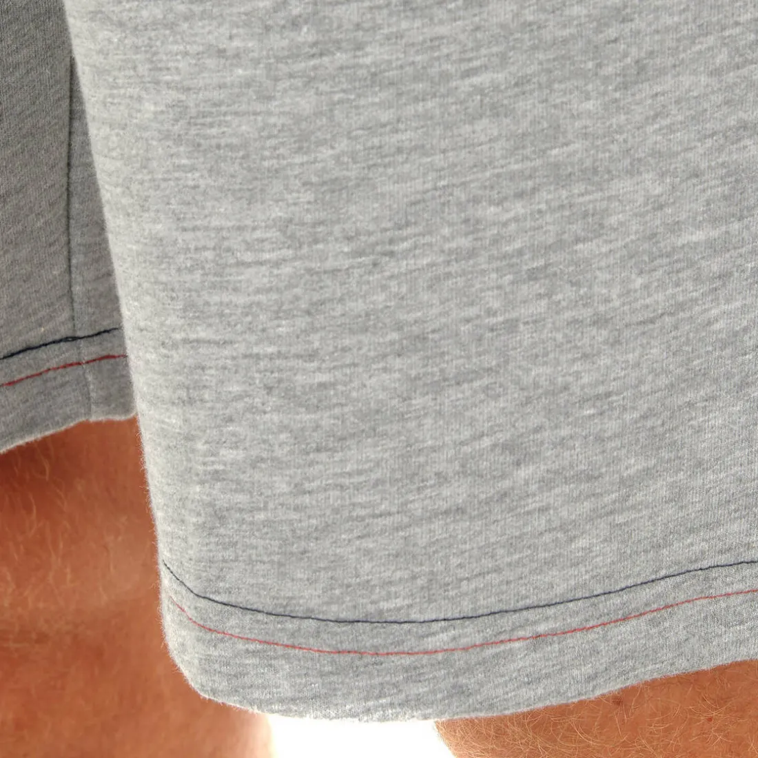 Sweat Shorts gris chiné