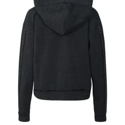 Sweat zippé VITRA noir en coton