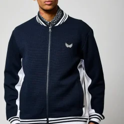 Sweat Zippe LINO bleu marine
