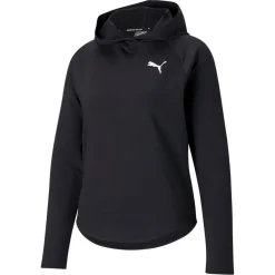 Sweatshirt à capuche femme ACTIVE noir