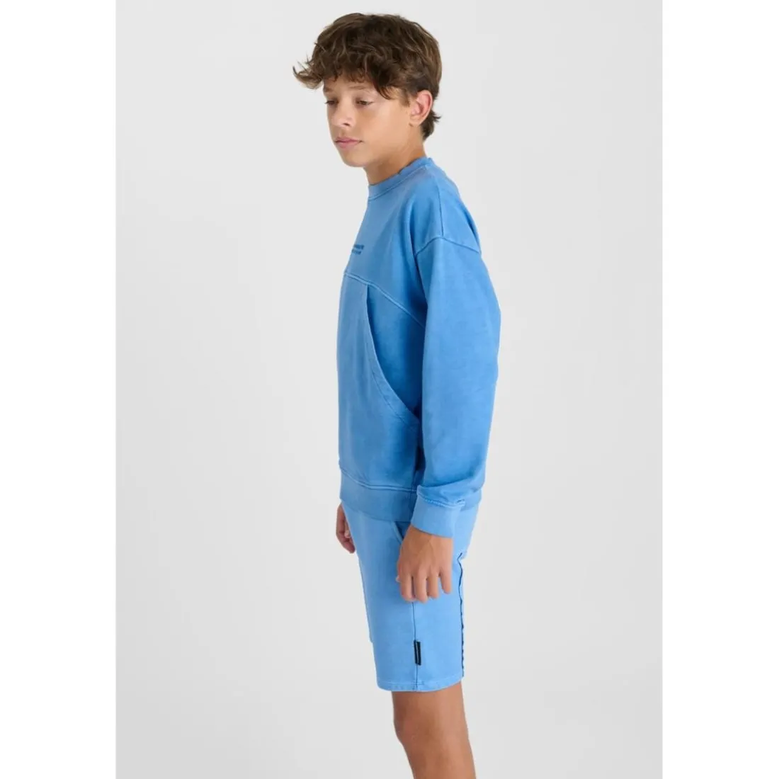 Sweat-Shirt ANDIBO bleu Jace