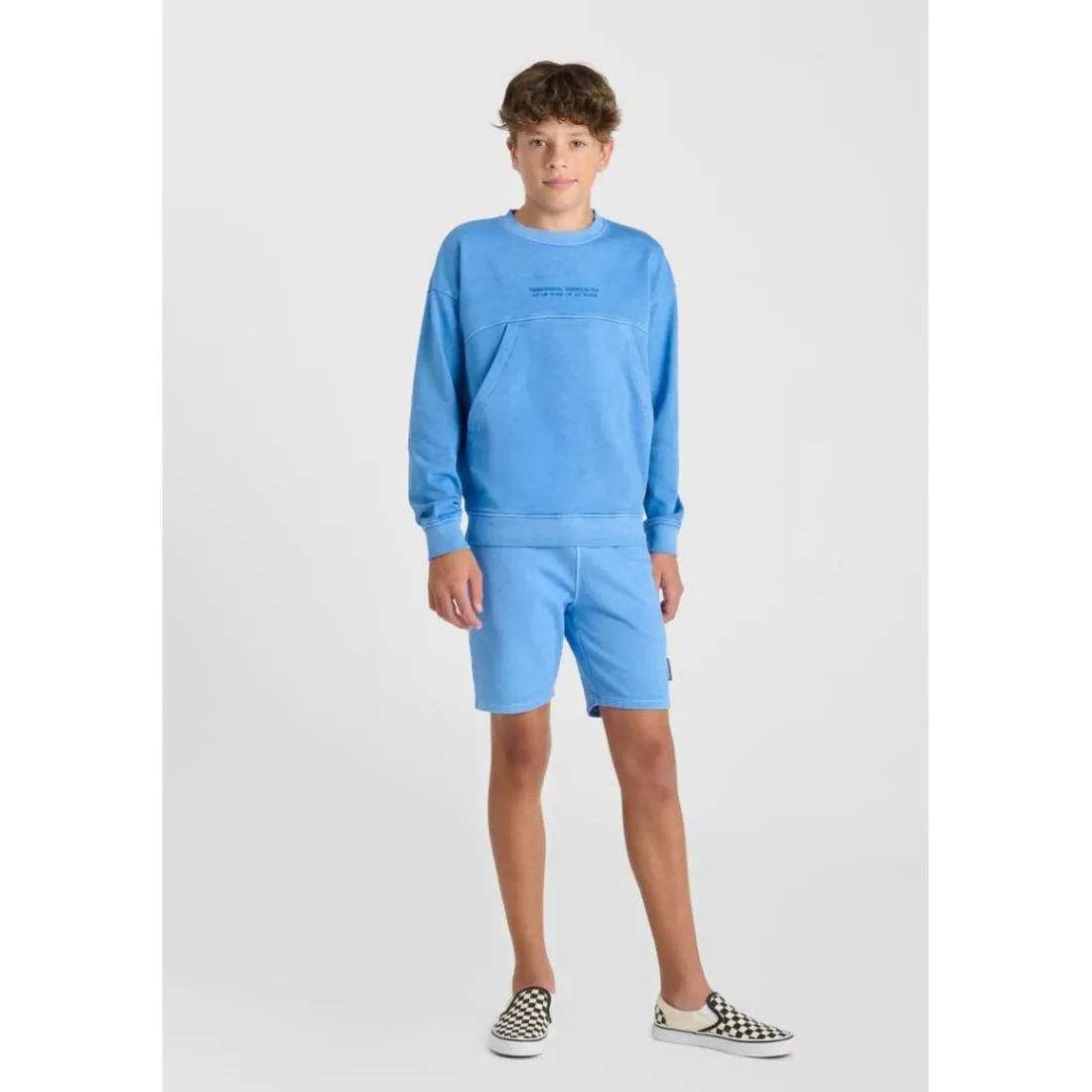 Sweat-Shirt ANDIBO bleu Jace