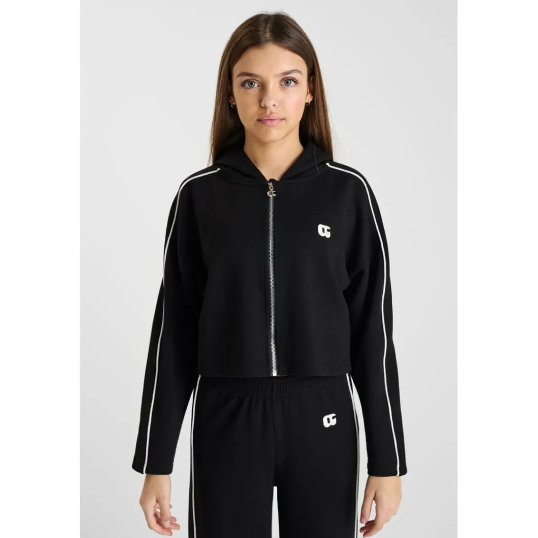Sweat-Shirt capuche FRIPIGI noir Ana