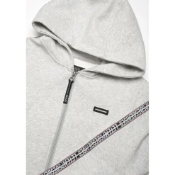Sweat-Shirt capuche garçon MARSHBO gris