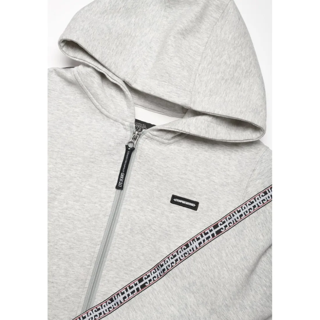 Sweat-Shirt capuche garçon MARSHBO gris