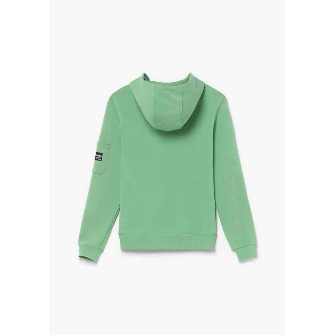 Sweat-Shirt capuche garçon HODAIBO vert en coton