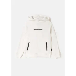 Sweat-Shirt capuche garçon MICHIBO blanc
