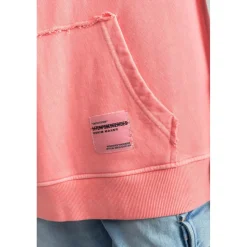 Sweat-Shirt capuche garçon ANIBO saumon