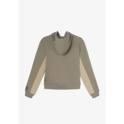 Sweat-Shirt capuche garçon METROBO blanc en coton