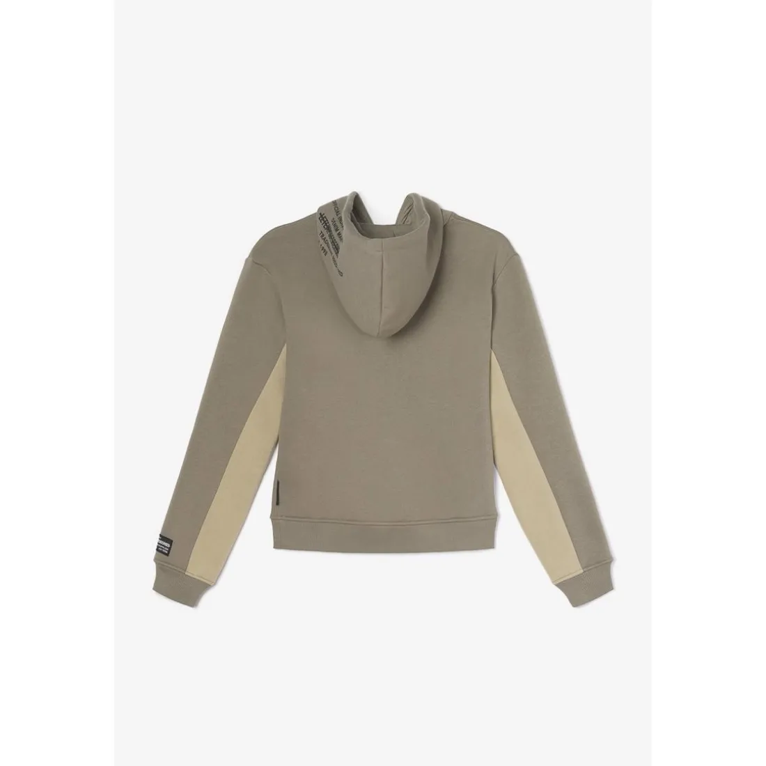 Sweat-Shirt capuche garçon METROBO blanc en coton