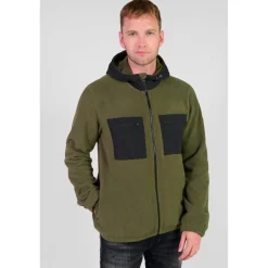 Sweat-Shirt capuche MIRMON kaki Kurt