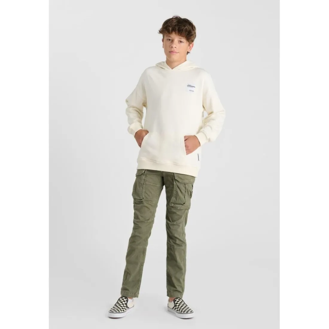 Sweat-Shirt capuche RULBO beige Hal