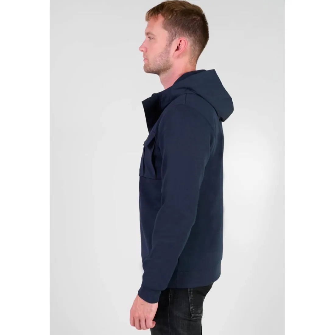 Sweat-Shirt capuche VERODI bleu Ford
