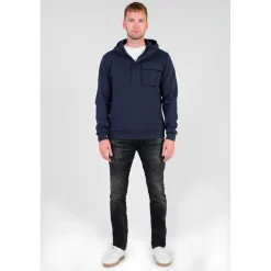 Sweat-Shirt capuche VERODI bleu Ford