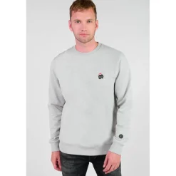 Sweat-Shirt ETOL gris Zack en coton