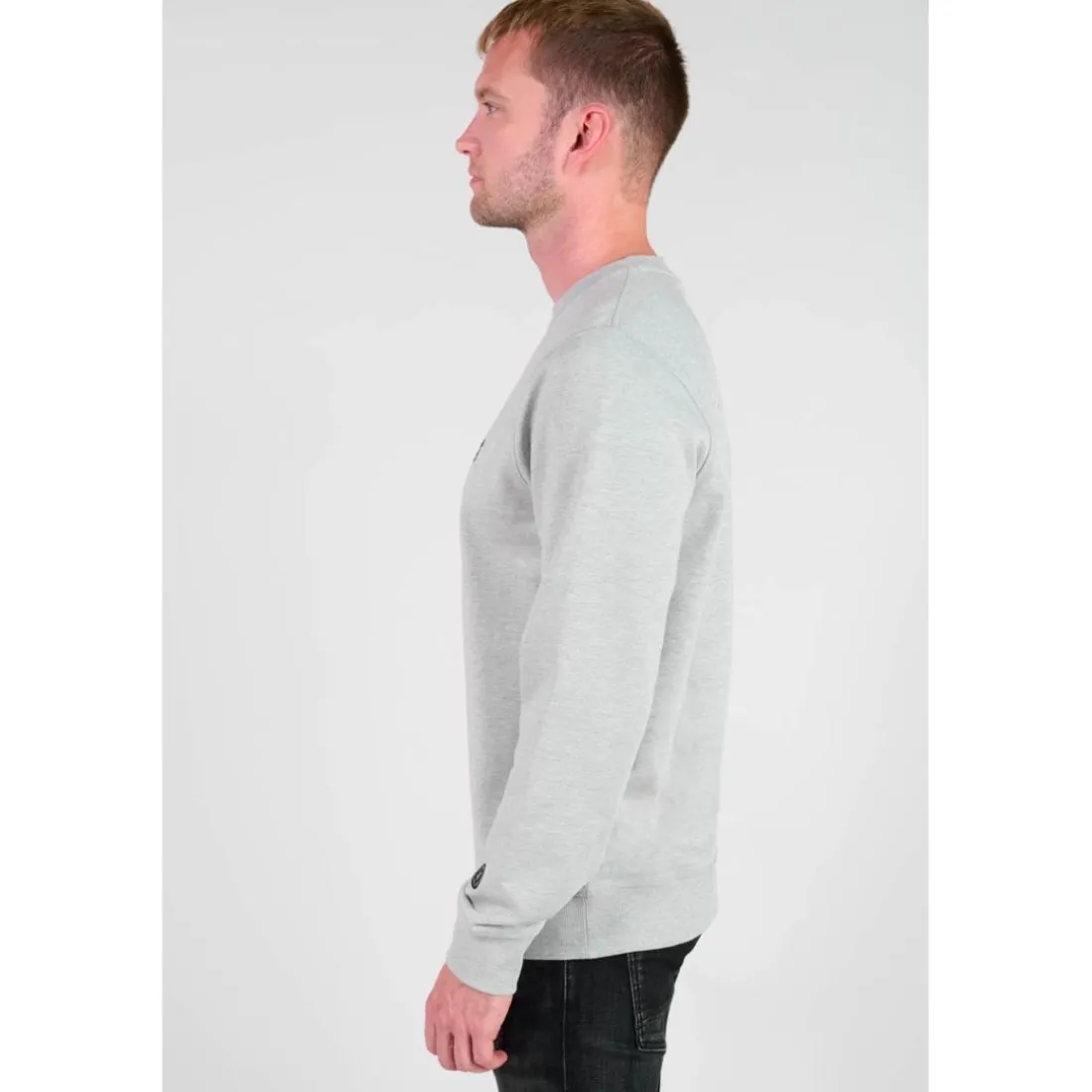 Sweat-Shirt ETOL gris Zack en coton