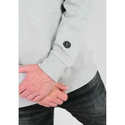 Sweat-Shirt ETOL gris Zack en coton