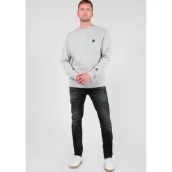Sweat-Shirt ETOL gris Zack en coton