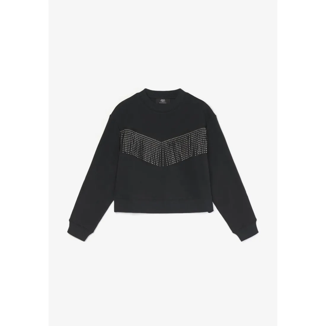 Sweat-Shirt fille BESSYGI noir en coton