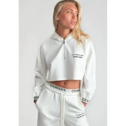 Sweat-Shirt fille capuche JOIAGI blanc
